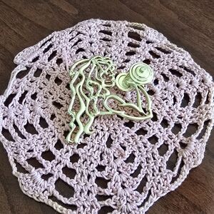 Elegant Silver Hair Clip